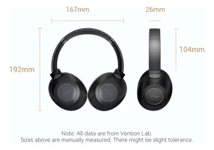 Auriculares Vention SoundMate S11 Bluetooth Negro - Imagen 4