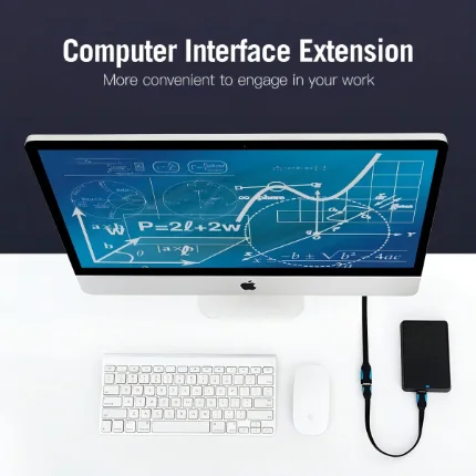 Alargue Vention USB 3.0 0,5 m Negro - Imagen 5