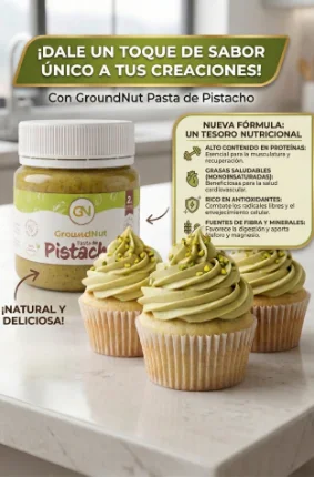 Pasta de Pistacho GroundNut 200g - Imagen 4