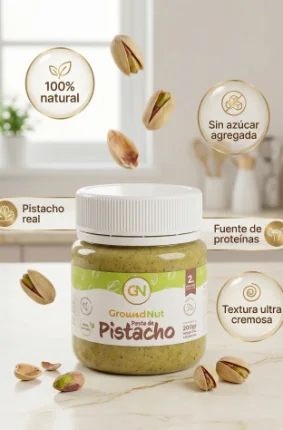 Pasta de Pistacho GroundNut 200g - Imagen 3