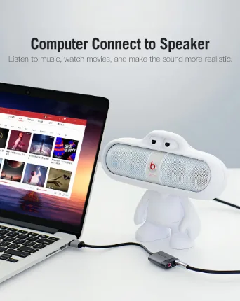 Adaptador Audio USB Vention Jack 3.5mm Hi-Fi - Imagen 7