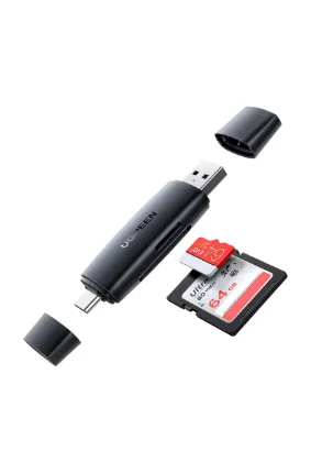 Ugreen Lector SD/MicroSD USB-C y USB 3.0