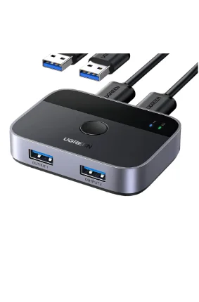 Ugreen Switch USB 3.0 2x2 para 2 PCs