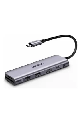 Ugreen Hub USB-C 6 en 1 HDMI 4K 100W