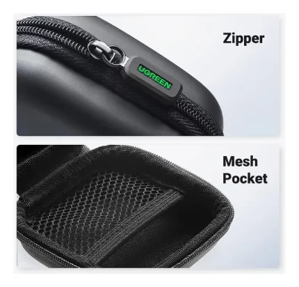 Estuche Ugreen para Cables y Accesorios Negro - Imagen 5