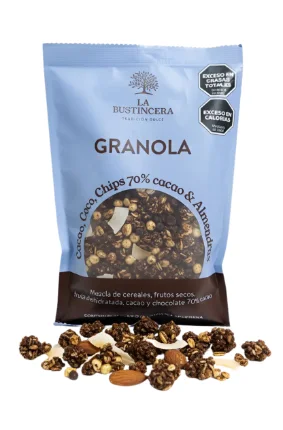 Granola Cereales Coco Frutos Secos Cacao 170g