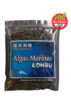 Alga Kombu en Tiras Argendiet 100g Sin TACC