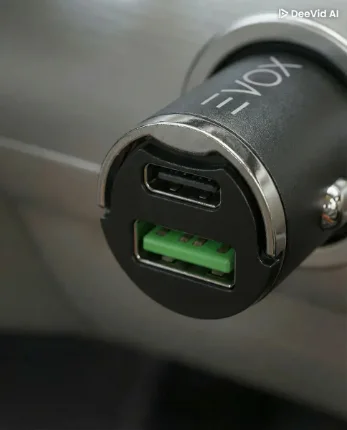 Cargador Auto Evox 48W USB-C + USB-A - Imagen 3