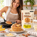 Premezcla Pancakes Vainilla Proteicos Keto Vento Fit 450gr - Imagen 2